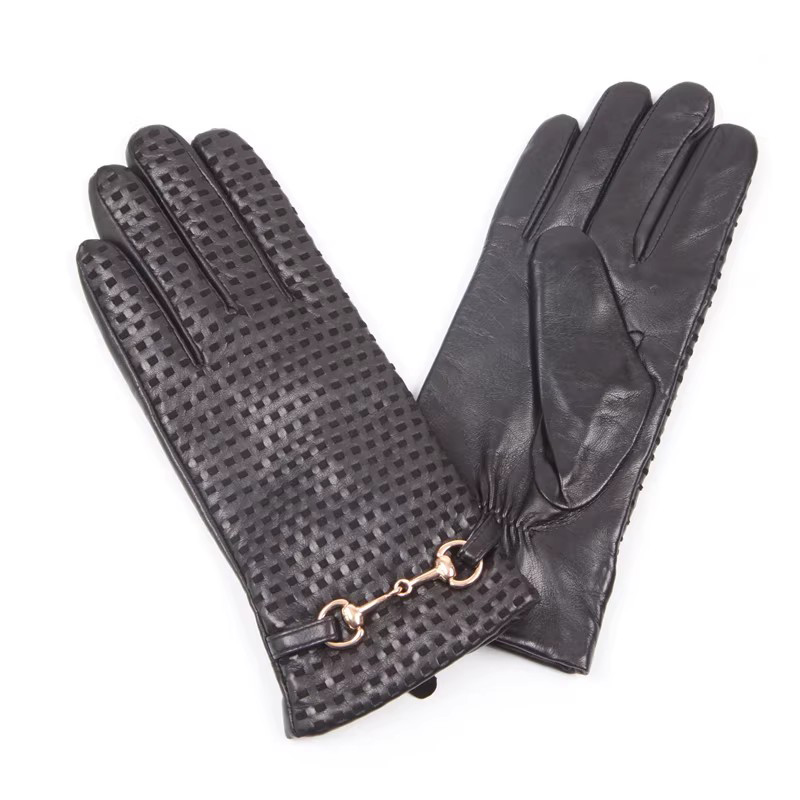 Autumn Winter Real Leather Glo - Wool Glove Lined review and price