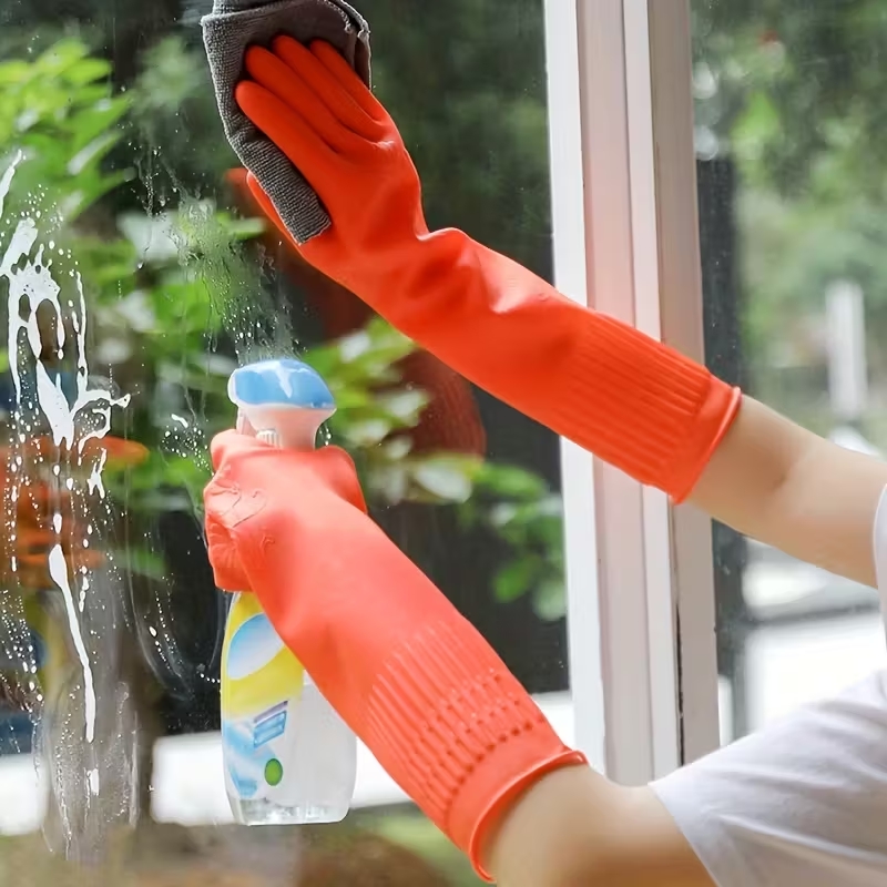 Rubber Dishwashing Cleaning Gl - Dish Glove Rubber review and price