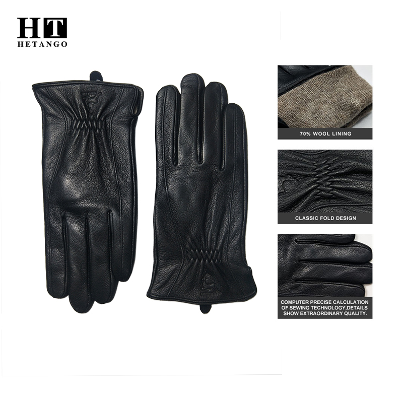  Winter Men's Black Buckskin  - Wool Glove Lined review and price