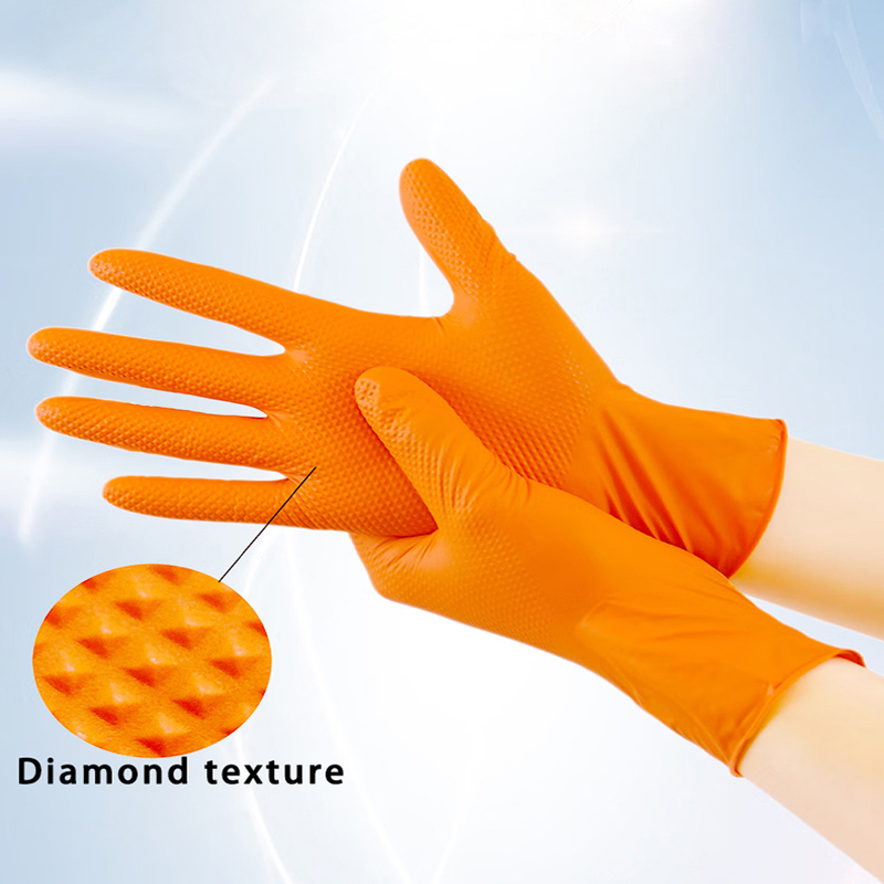 50pcs 8Mil Thick Nitrile Glove - Rubber Glove Cleaning review and price