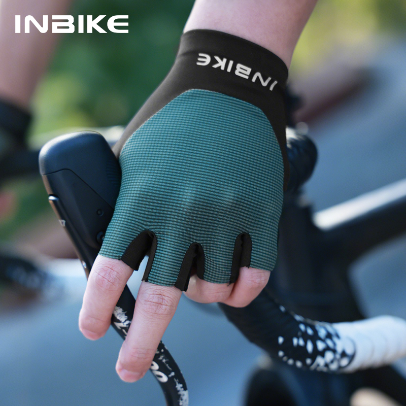 INBIKE Half Finger Cycling Glo - Cycling Glove Padded review and price
