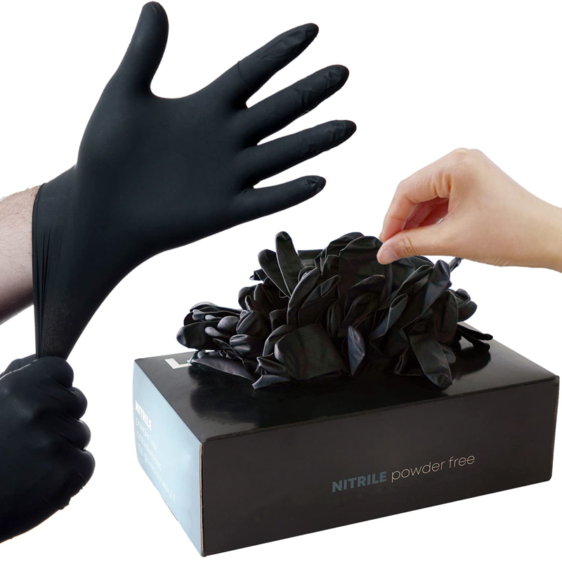 20/50/100PCS Black Nitrile Glo - Nitrile Mechanic Glove review and price