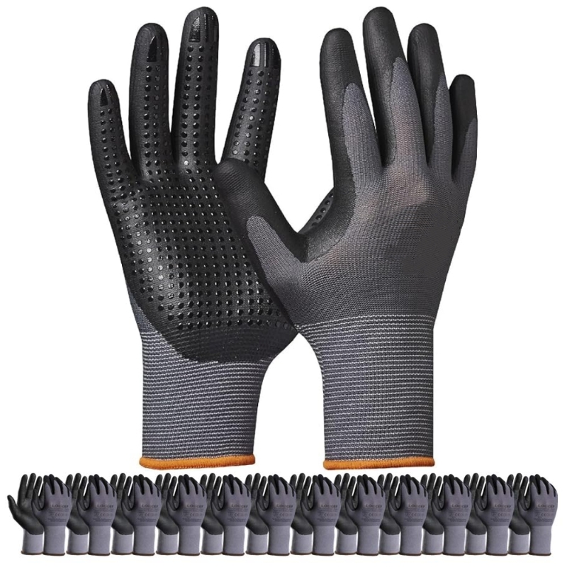 Micro-Foam Nitrile Coated Safe - Nitrile Mechanic Glove review and price